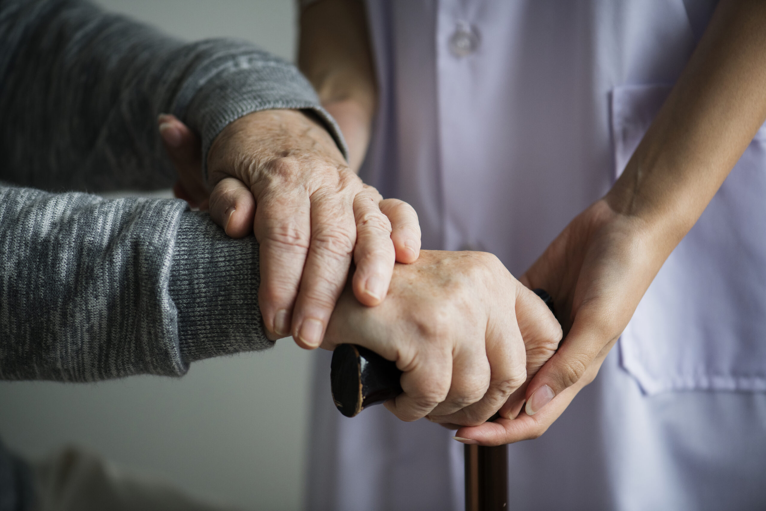 Old age hands